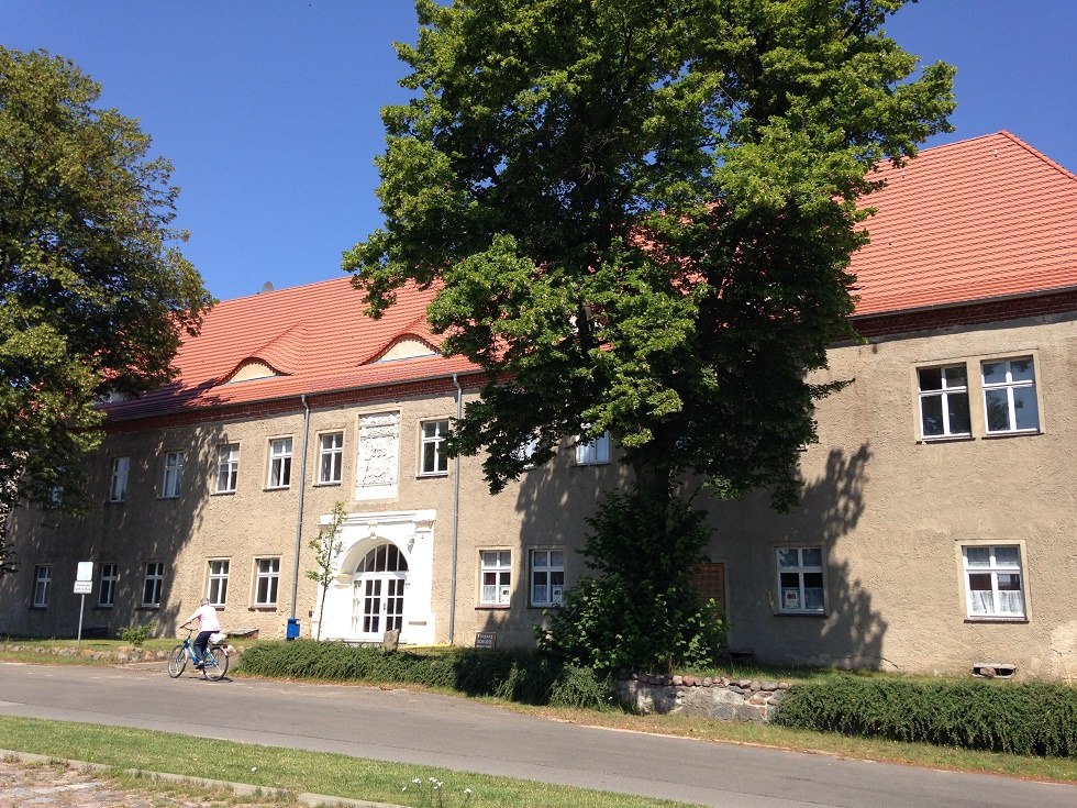Vooraanzicht van het kasteel, &copy; Sabrina Wittkopf-Schade