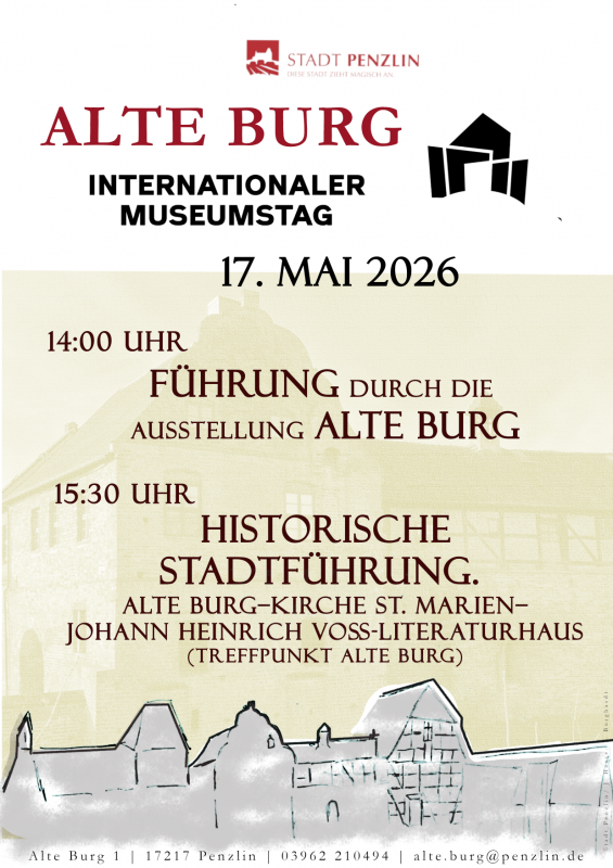 Speciale rondleiding voor Internationale Museumdag // &copy; Museum Alte Burg Penzlin