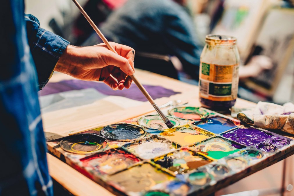 St. Spiritus painting course, © Wally Pruss