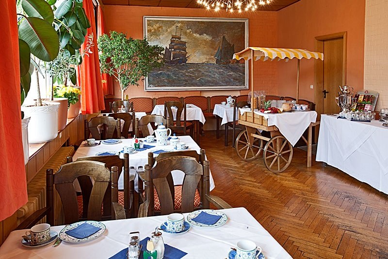 Ontbijtzaal in Villa Edda, © Voigt & Kranz Prerow