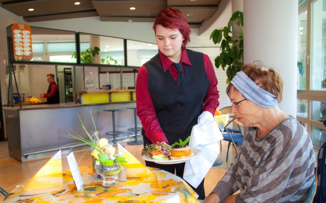 Training cafeteria of the BBW Greifswald, © BBW Greifswald/Henry Dramsch