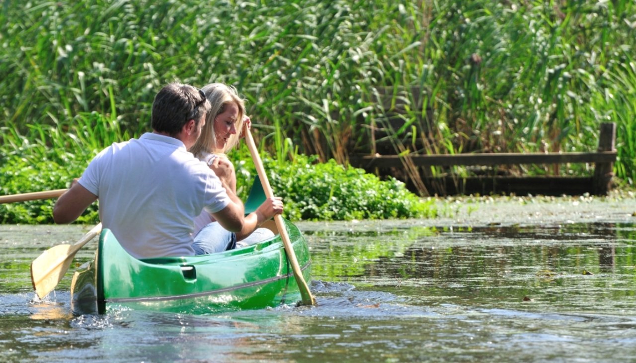 Spływ kajakowy w Menzlin, © Tourismusverband Vorpommern Spływ kajakowy w Menzlin, © Tourismusverband Vorpommern