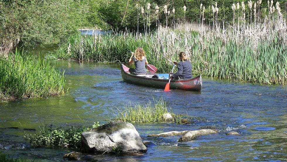 De Warnow in Eickhof, © Naturdorf Eickhof/Brit Kulla