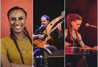 Irin Loah, "Guitar Poet" Brian Gore, Spanierin Laura Silverstone // &copy; Abe Neihum / Shae Code / Philippe Manthoux