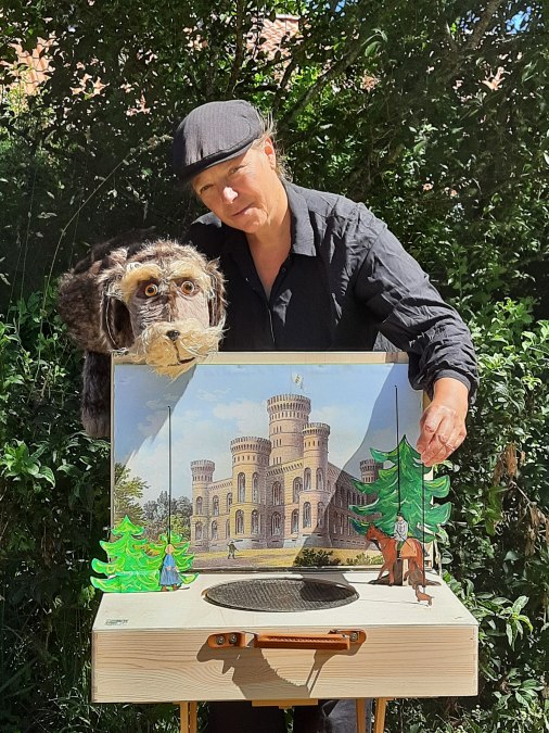 Poppentheatertour met kasteelhond Waldi, © Figurentheater Schnuppe