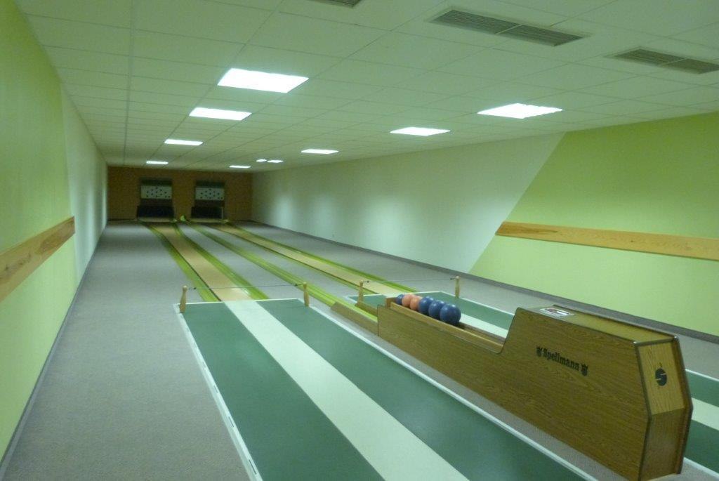 Kręgielnia do zajęć sportowych // © M. Rosemeyer Kręgielnia do zajęć sportowych // © M. Rosemeyer