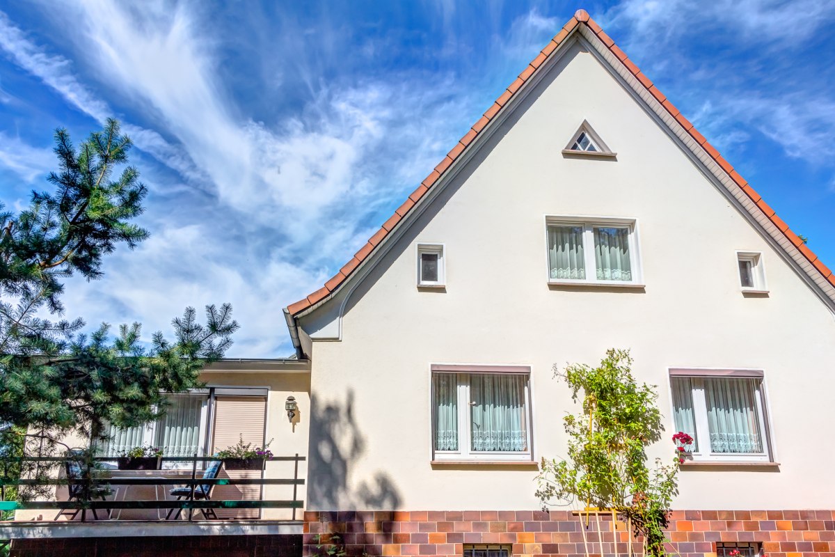 Widok z zewnątrz pensjonatu Sankt Nikolai w Parchim // &copy; Michel Lask