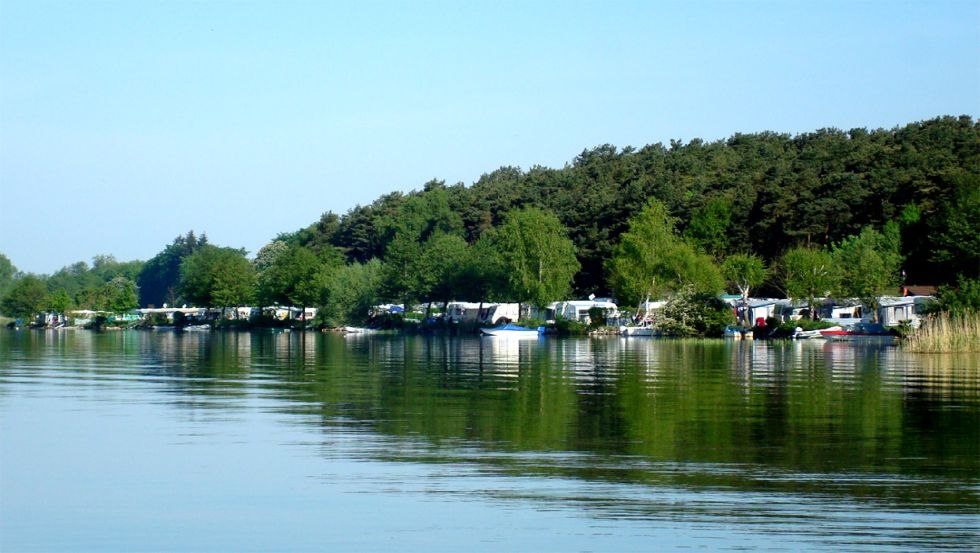 Inselcamping Werder widok na jezioro, © Michael Hecht