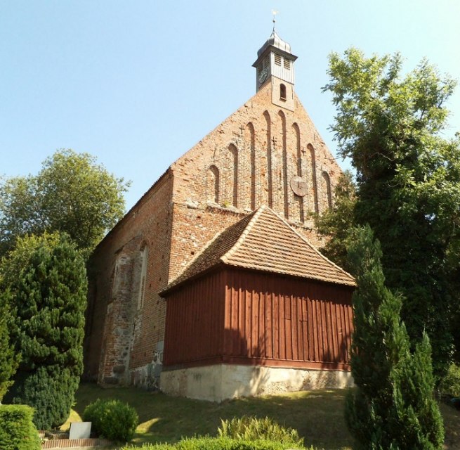 View of Gustow church // © Tourismuszentrale Rügen View of Gustow church // © Tourismuszentrale Rügen