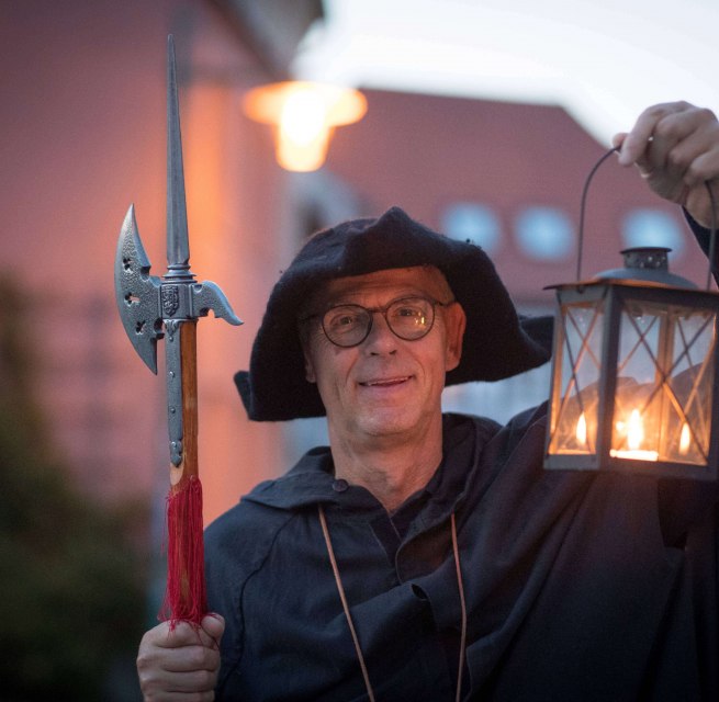 Night watchman tour through Güstrow, © Daniel Stohl Night watchman tour through Güstrow, © Daniel Stohl