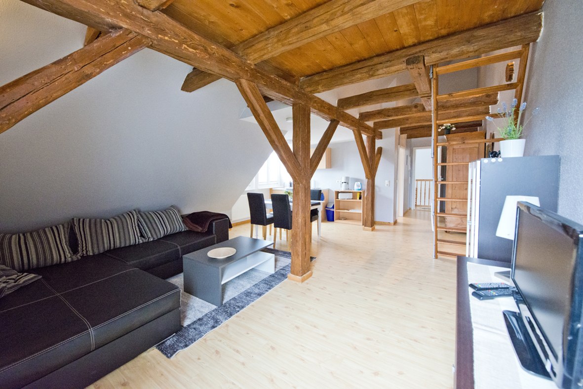 Storchenhorst mieszkanie wakacyjne // © Gästehaus Müritzsee Storchenhorst mieszkanie wakacyjne // © Gästehaus Müritzsee
