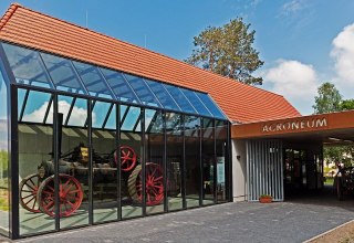 Toegang tot het AGRONEUM Alt Schwerin // &copy; AGRONEUM/Hans Dieter Graf