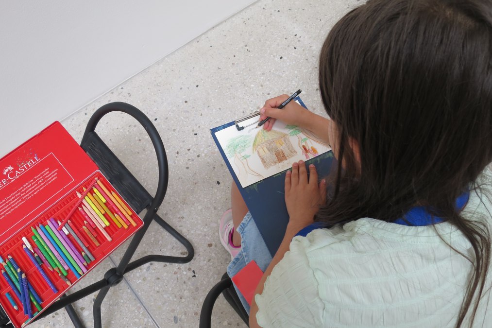 Interactieve kinderrondleiding in Kunstmuseum Ahrenshoop, &copy; Kunstmuseum Ahrenshoop