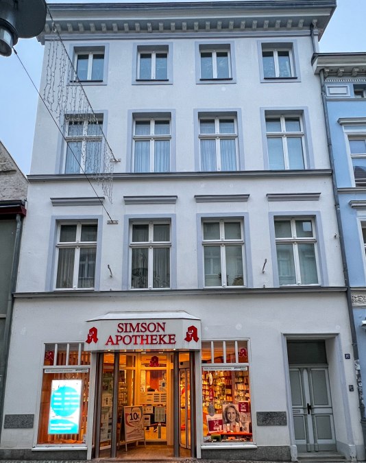 Simson Pharmacy, © Tourismuszentrale Stralsund