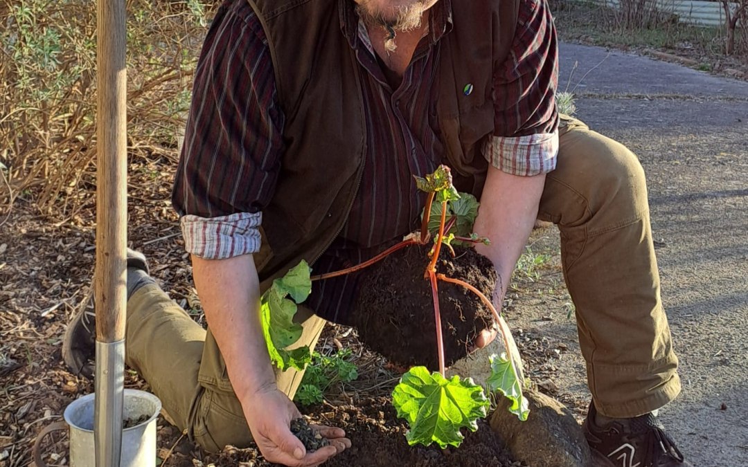Clemens Thiele aan het werk, © Naturpark Sternberger Seenland