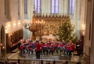 Grimmen brass band in St. Thomas Church in Tribsees, © Grimmener Blasmusik e.V.