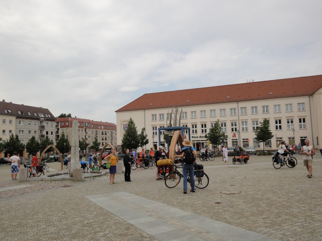 Rynek w Pasewalku // &copy; Nicole Spittel