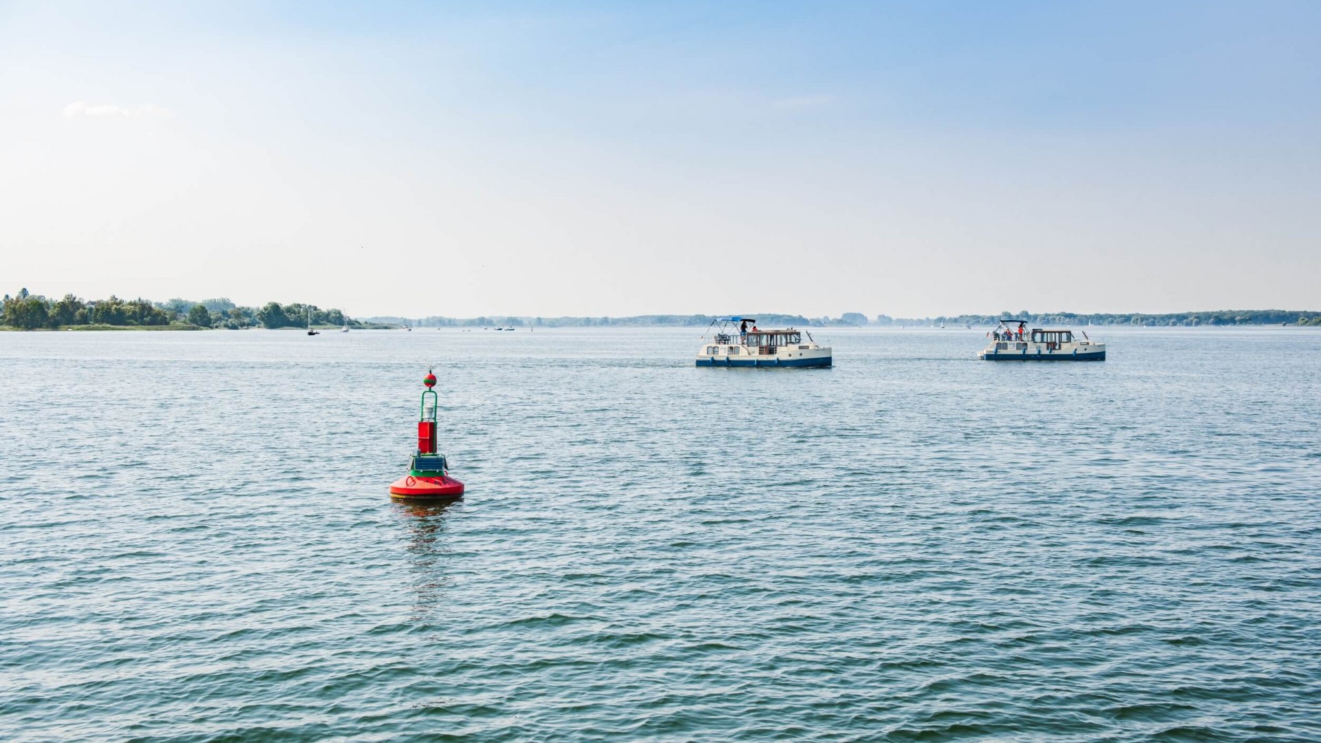Woonbootvakanties op de Müritz zijn populair., © TMV/Tiemann Woonbootvakanties op de Müritz zijn populair., © TMV/Tiemann