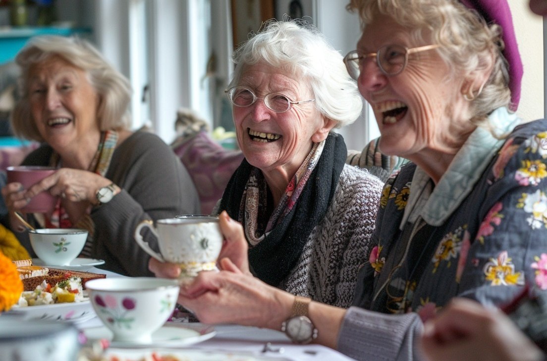 © StockCake.com-Joyful tea party