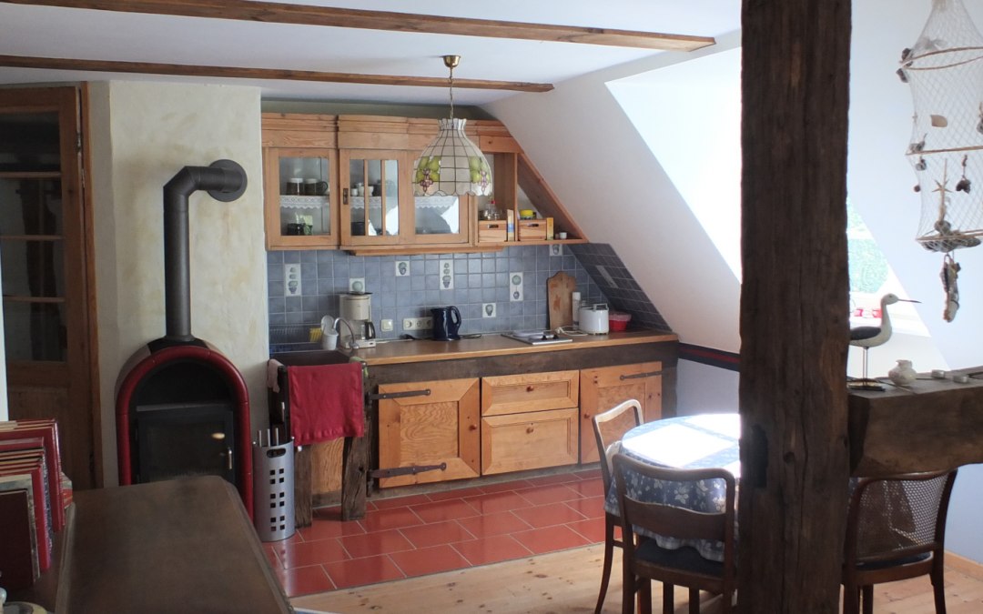 Vakantiewoning keuken, © Gutshof Alt Guthendorf/Topp