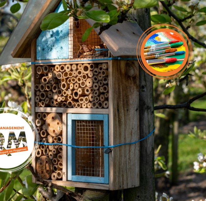 Insektenhotel // © Quartiersmanagement Ploggensee Insektenhotel // © Quartiersmanagement Ploggensee