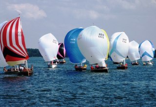 Wettsegeln im Rahmen vom Plauer Segelsommer // &copy; SVZ