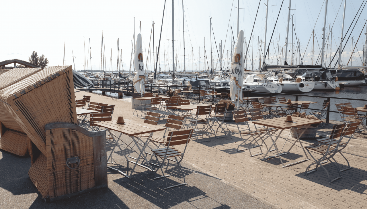 Seating with a view over the water, © TMV/Gohlke