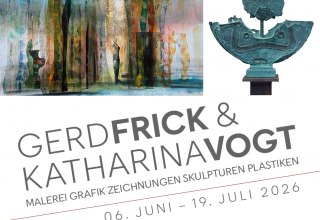 Flyer zur Ausstellung Katharina Vogt, Gerd Frick // © Christian Schmitke, Kunst-Wasser-Werk Flyer zur Ausstellung Katharina Vogt, Gerd Frick // © Christian Schmitke, Kunst-Wasser-Werk