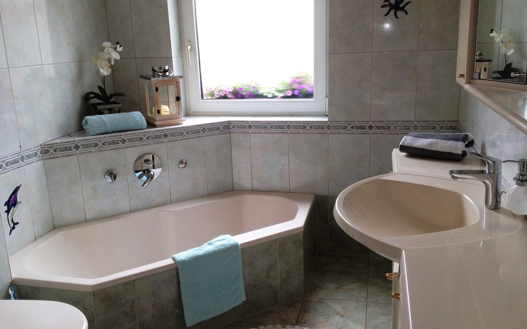 Badkamer, © Ferienhaus Goodknecht