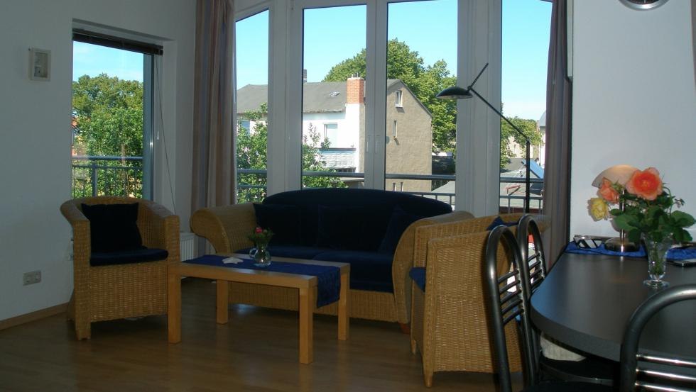 Vakantiewoning 1 - Woongedeelte, © Thomas Alisch Vakantiewoning 1 - Woongedeelte, © Thomas Alisch