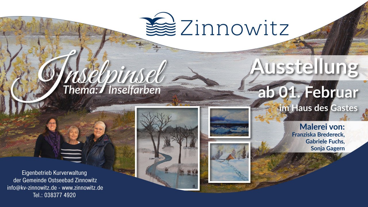 © Ausstellung Inselpinsel Inselfarben © Ausstellung Inselpinsel Inselfarben