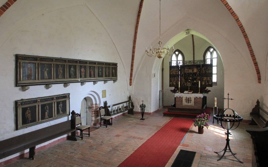 Interieur van de parochiekerk, © Marlies Kiauka