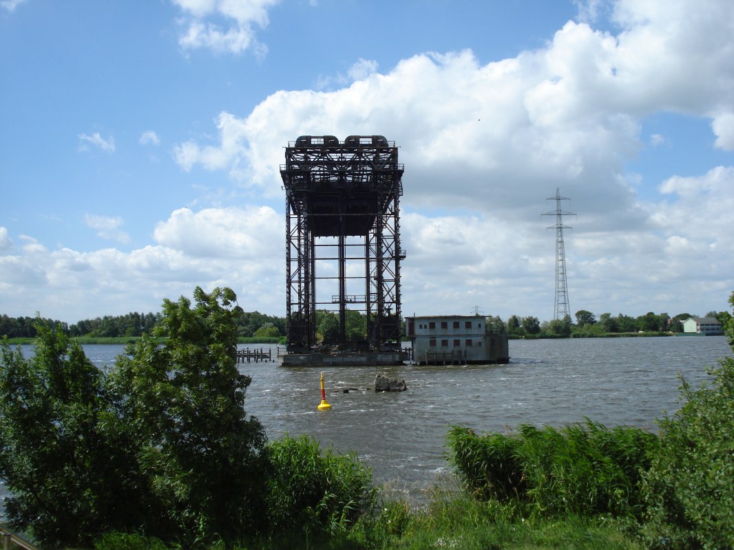 Railroad lift bridge Karnin, &copy; TMV / Bernd Fischer
