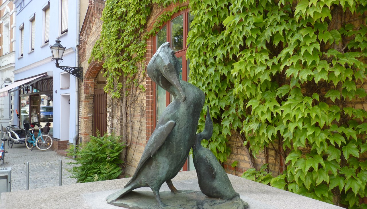 Kormorany autorstwa Walthera Preika, © Waren (Müritz)-Information Kormorany autorstwa Walthera Preika, © Waren (Müritz)-Information