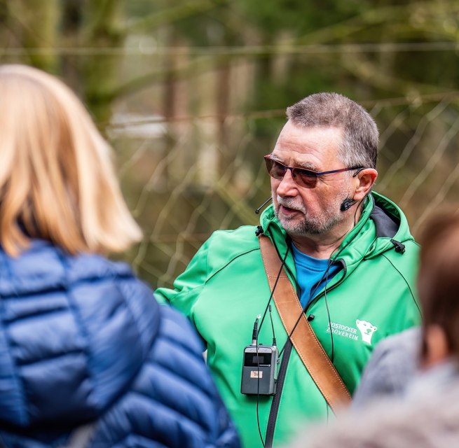 A themed tour at the Rostock Zoo. // © Zoo Rostock/ Drübbisch A themed tour at the Rostock Zoo. // © Zoo Rostock/ Drübbisch
