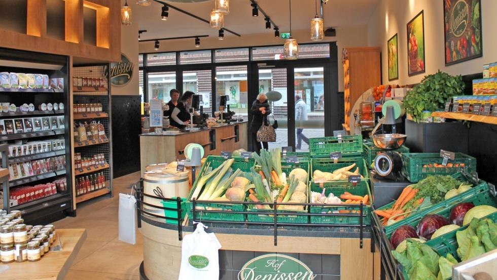 Boerderijwinkel Schwerin -Uitgebreid assortiment groenten, © Hof Denissen