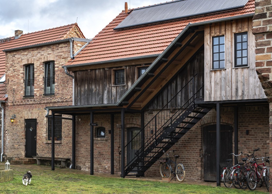 Inner courtyard // &copy; K&uuml;sselhof