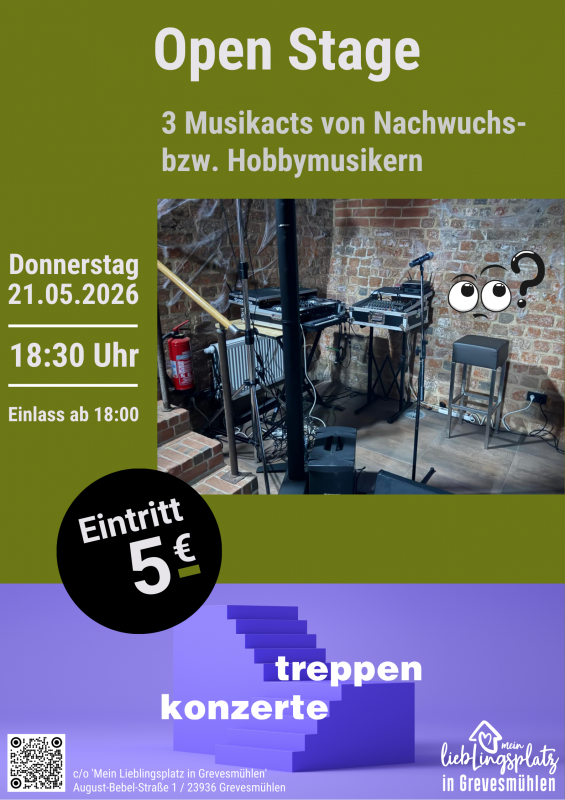 Open podium, &copy; Mein Lieblingsplatz in Grevesm&uuml;hlen