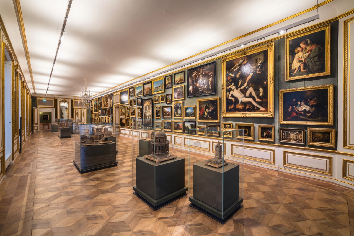 Fotogalerij in het Museum Schloss Ludwigslust // &copy; SSGK MV / Timm Allrich