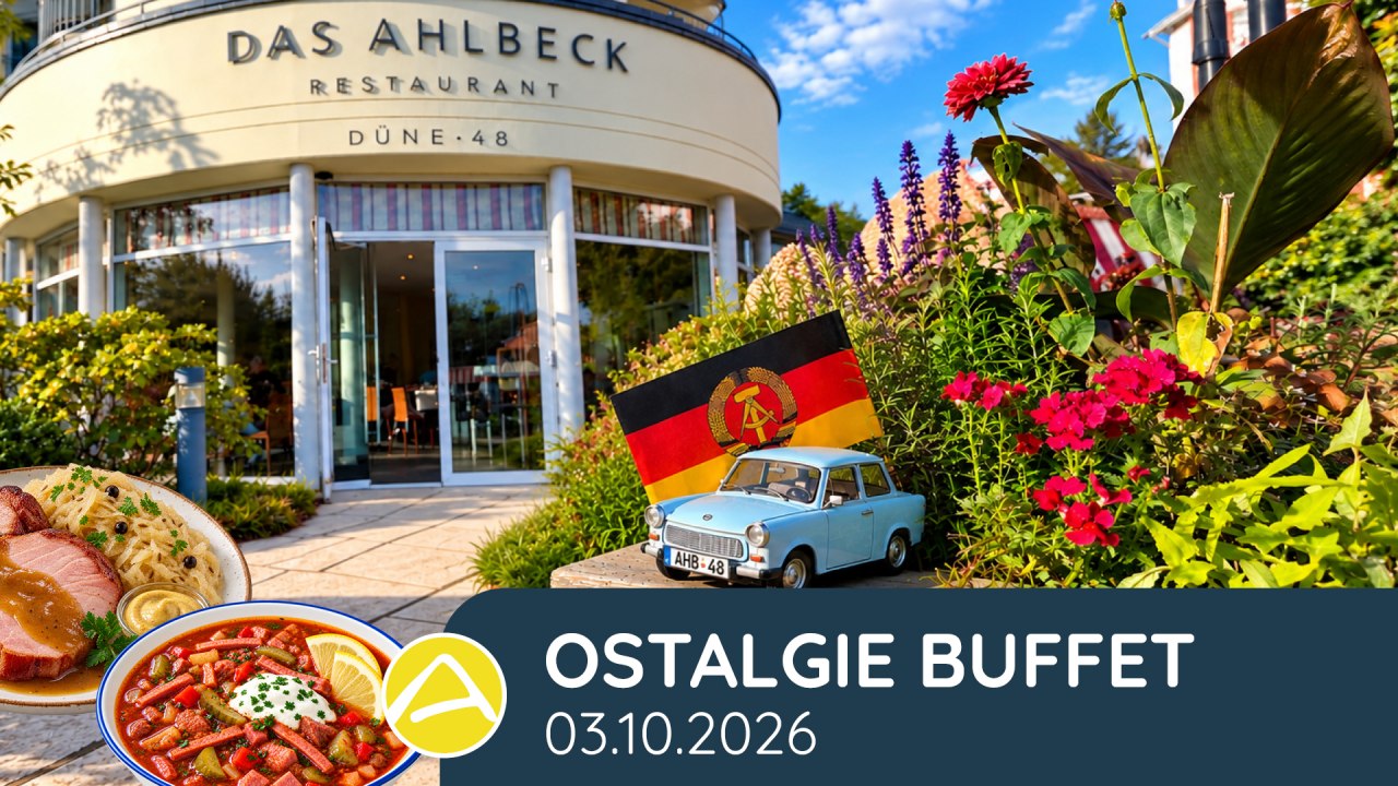 Ostalgie-buffet // © Das Ahlbeck Ostalgie-buffet // © Das Ahlbeck