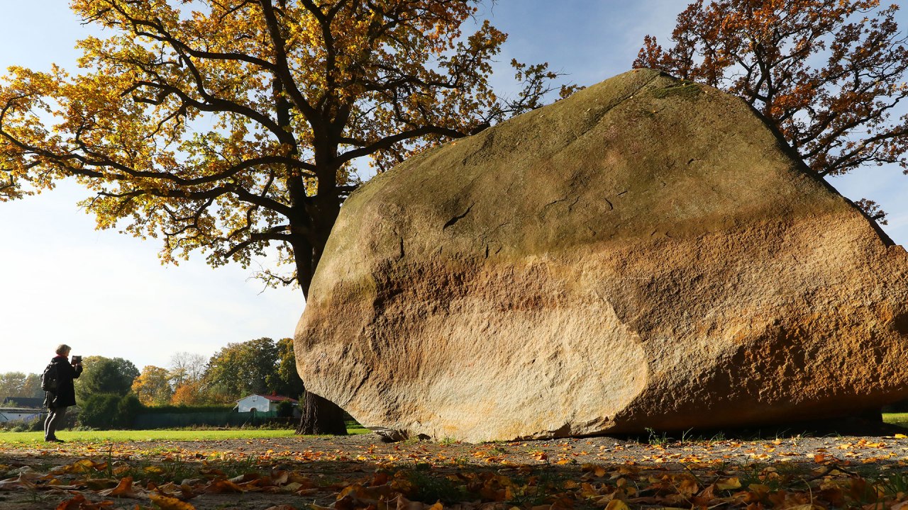 Large stone from Altentreptow // © MV-T/Gohlke Large stone from Altentreptow // © MV-T/Gohlke