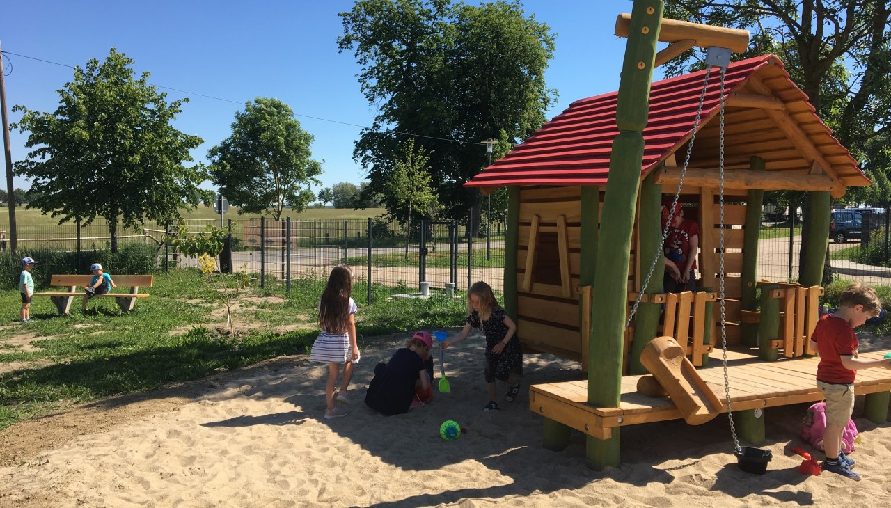 Playground on the Seeweide, © Seeweide Naturcamping Penzlin