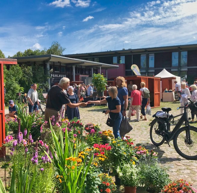 The Schaalsee Biosphere Market at the PAHLHUUS in Zarrentin am Schaalsee. Photo author: Frank Hermann, &copy; Frank Hermann