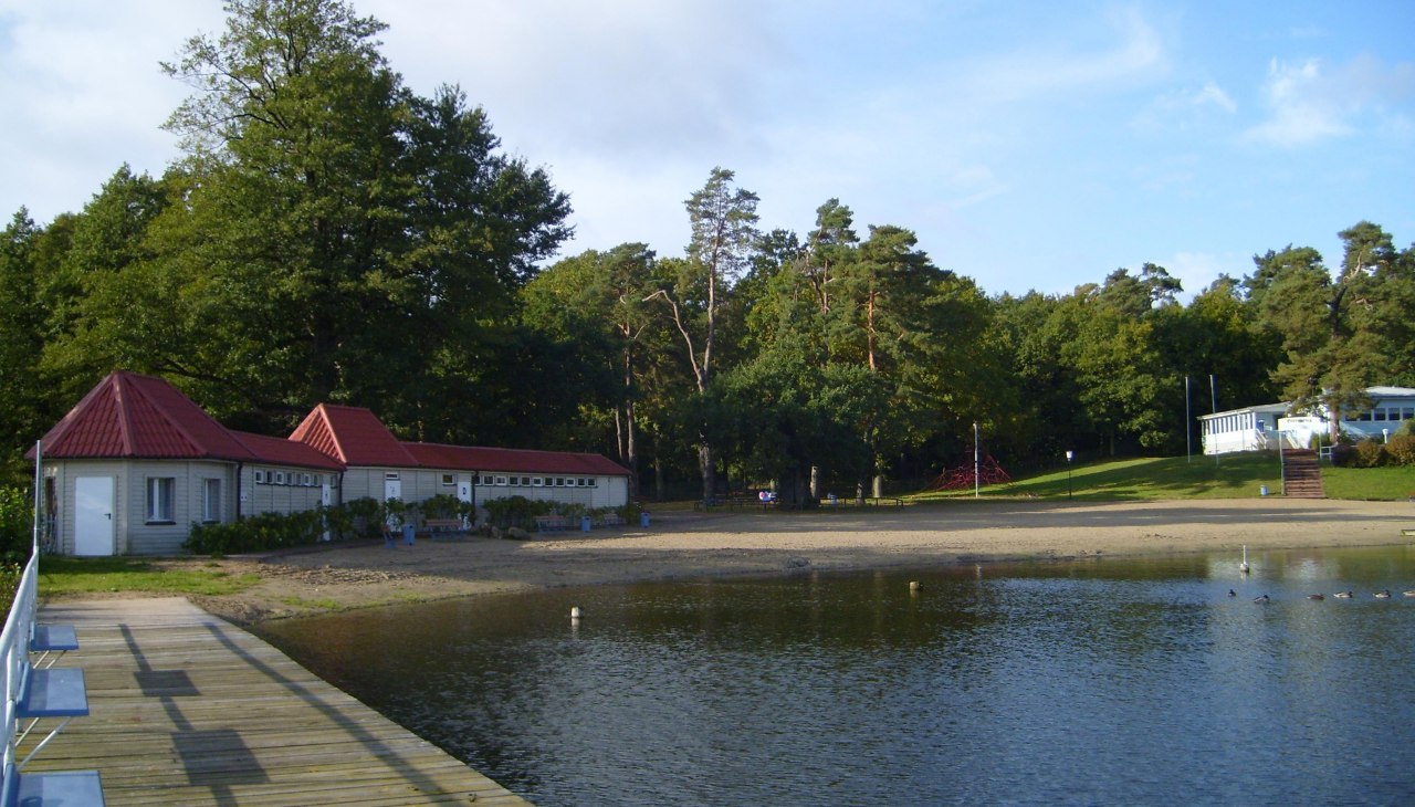 Lido nad jeziorem Klostersee, © Stadt Dargun