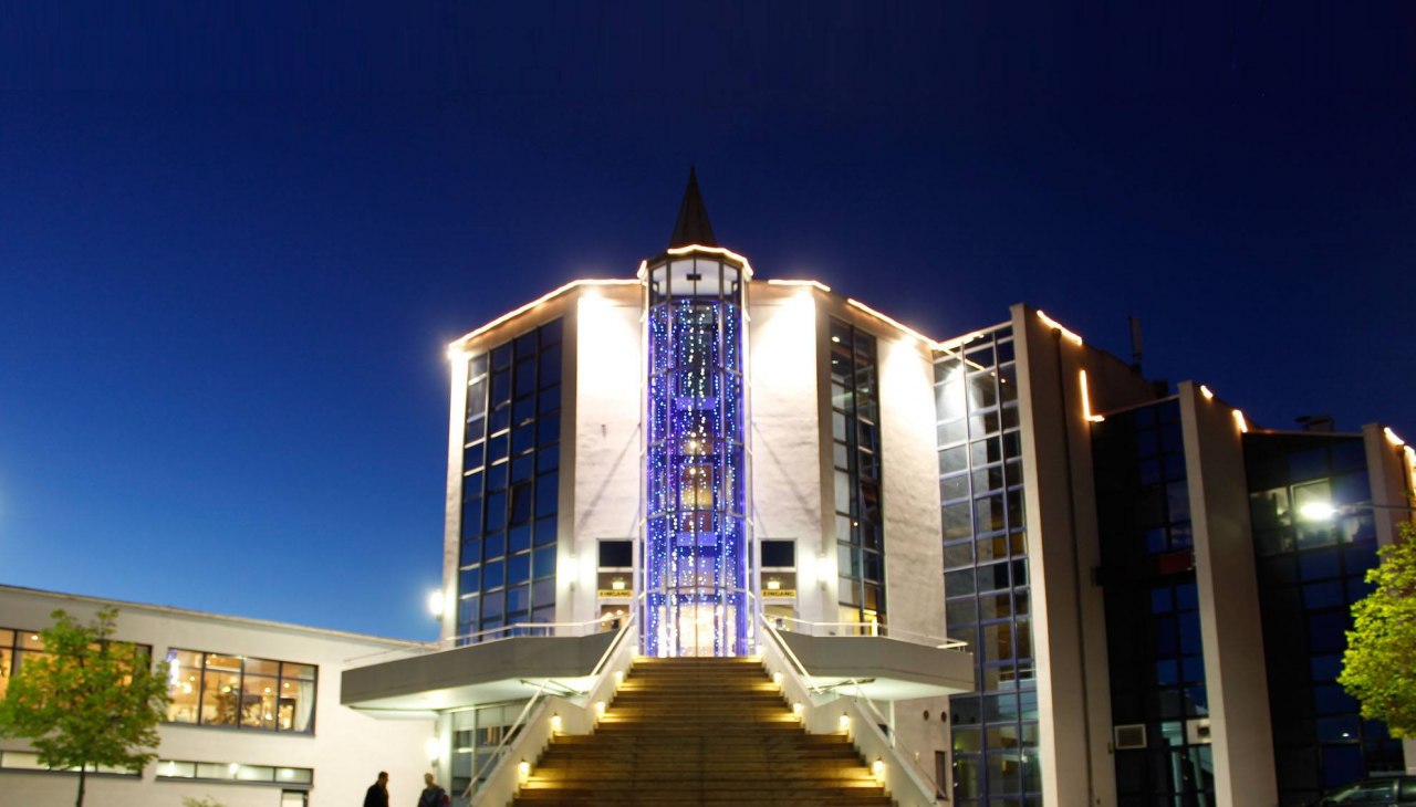 Widok zewnętrzny HCC, &copy; HCC Rostock