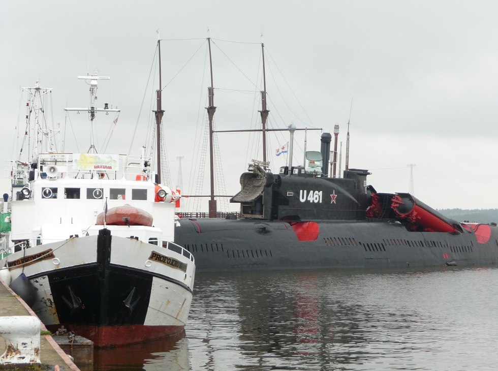 Submarine in Peenem&uuml;nde harbor, &copy; Sabrina Wittkopf-Schade