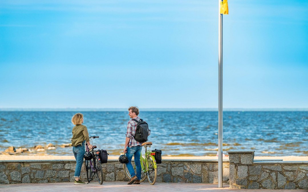Laat je blik dwalen op het strand van Ückermünde, © TMV/Tiemann