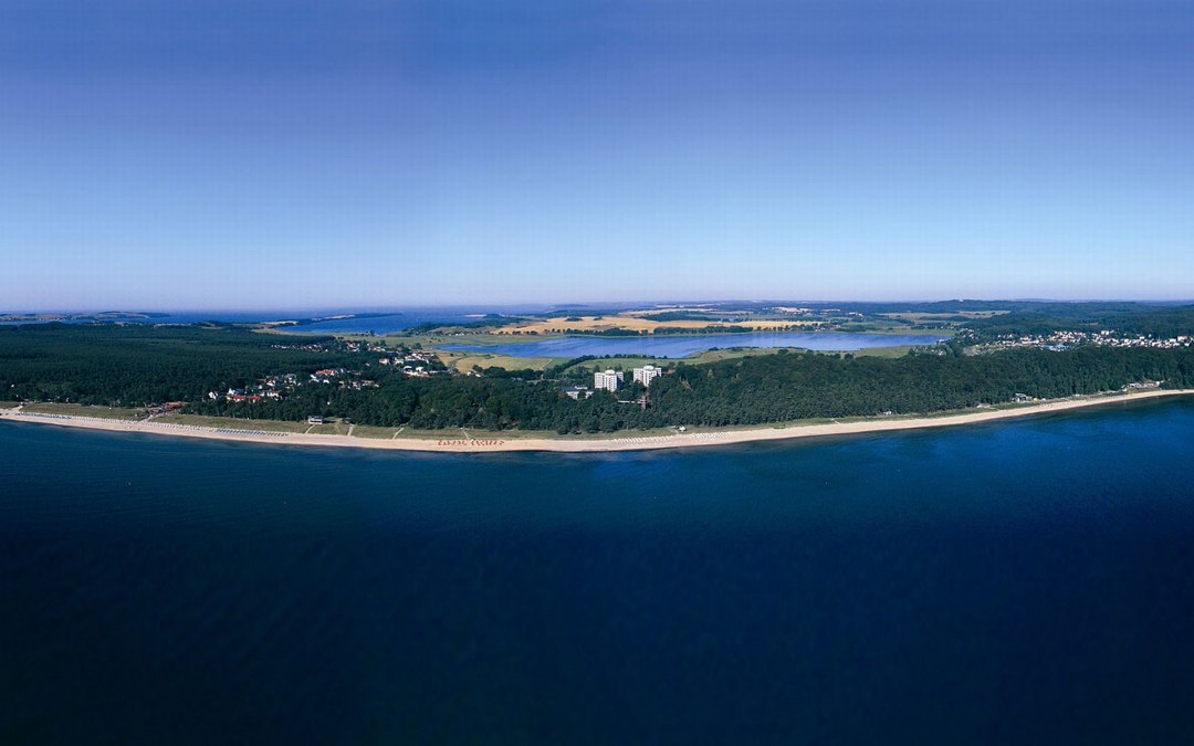 Luchtfoto Klif Hotel Rügen, © Cliff Hotel Rügen