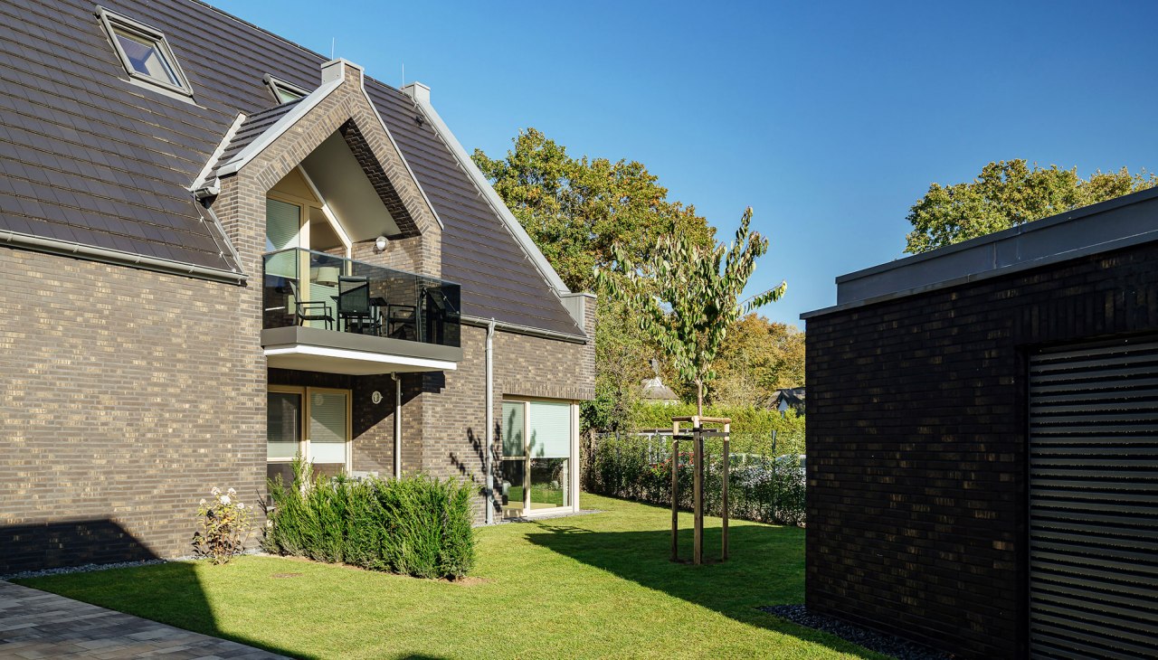 Widok na nasze mieszkania To Huus i Hafenkieker, © Integral Immobilien Widok na nasze mieszkania To Huus i Hafenkieker, © Integral Immobilien