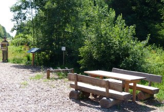 There is a picnic station directly at the entrance to the forest adventure trail, &copy; Ummanz-Information/Bordych